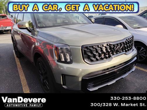 Jungle Green 2025 Kia Telluride SX Prestige X-Line