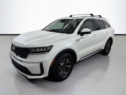 Snow White Pearl 2021 Kia Sorento Hybrid S