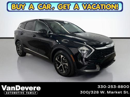 Ebony Black 2023 Kia Sportage EX