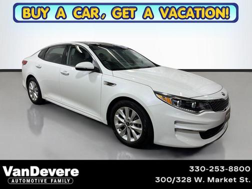 Snow White Pearl 2016 Kia Optima EX