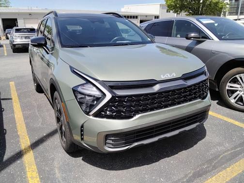 Jungle Green 2023 Kia Sportage X-Line