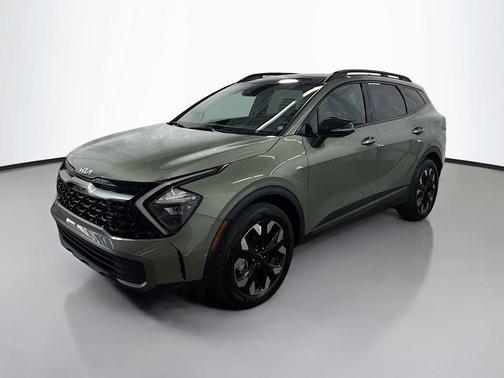 Jungle Green 2023 Kia Sportage X-Line