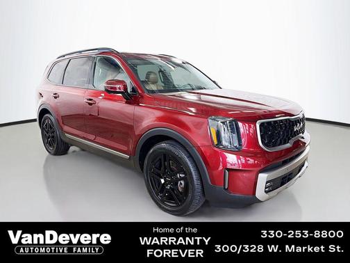 Dawning Red 2023 Kia Telluride SX Prestige X-Line