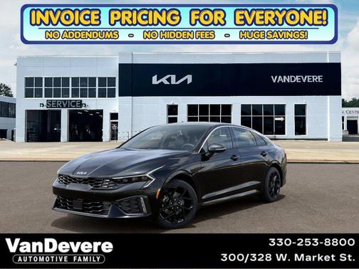 Aurora Black 2026 Kia K5 GT-Line