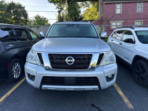 Brilliant Silver 2018 Nissan Armada Platinum