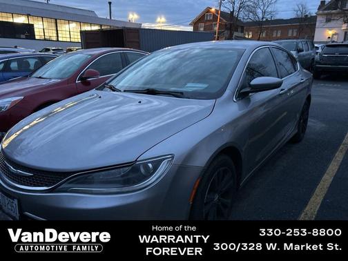 Billet Silver Metallic Clearcoat 2016 Chrysler 200 Limited