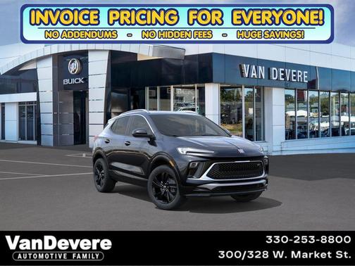 Ebony Twilight Metallic 2026 Buick Encore GX Sport Touring