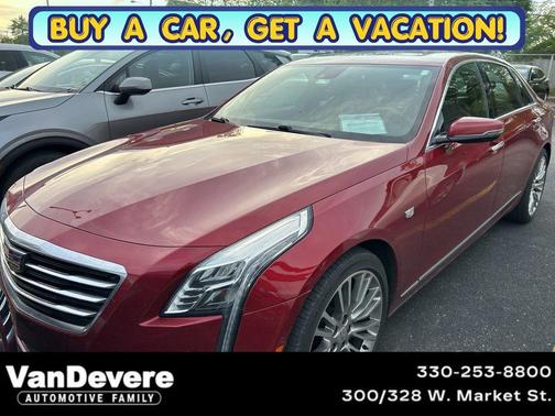 Red Horizon Tintcoat 2018 Cadillac CT6 3.0L Twin Turbo Premium Luxury
