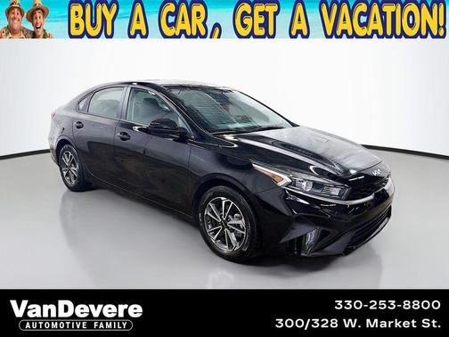 Aurora Black 2023 Kia Forte LXS