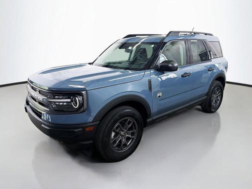 Azure Gray Metallic Tri-Coat 2024 Ford Bronco Sport Big Bend