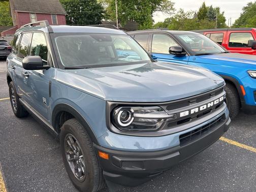 Azure Gray Metallic Tri-Coat 2024 Ford Bronco Sport Big Bend