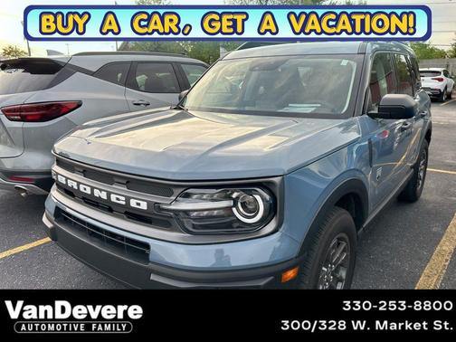 Azure Gray Metallic Tri-Coat 2024 Ford Bronco Sport Big Bend