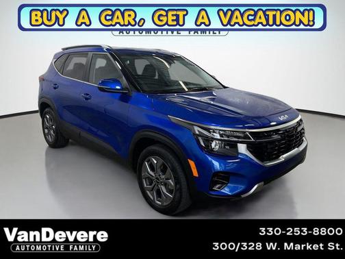 Neptune Blue 2024 Kia Seltos S