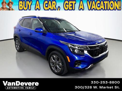 Neptune Blue 2024 Kia Seltos S