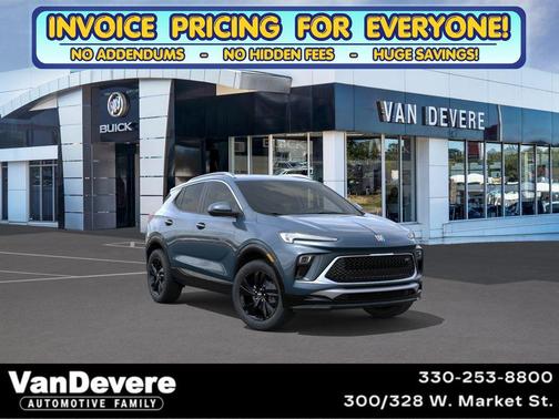 Ocean Blue Metallic 2026 Buick Encore GX Sport Touring