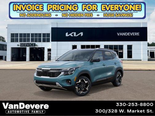 Pluton Blue/Black Roof 2026 Kia Seltos S