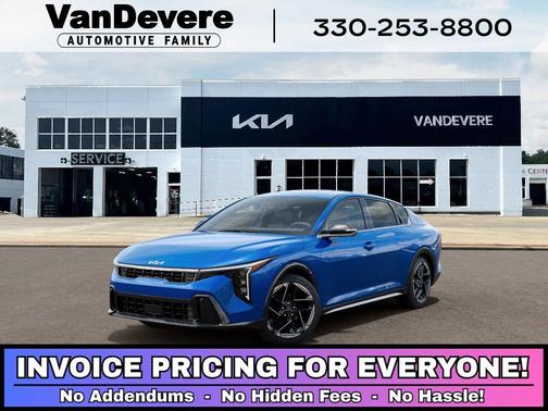 Wave Blue 2026 Kia K4 GT-Line