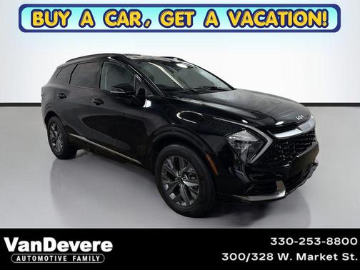 Ebony Black 2023 Kia Sportage SX