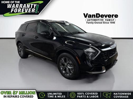 Ebony Black 2023 Kia Sportage SX