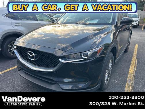 Jet Black Mica 2017 Mazda CX-5 Touring
