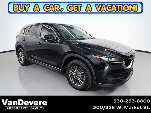 Jet Black Mica 2017 Mazda CX-5 Touring