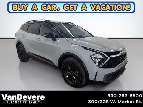 Wolf Gray/Ebony Black Roof 2023 Kia Sportage S