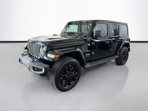 Black Clearcoat 2023 Jeep Wrangler 4xe Sahara