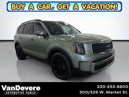 Jungle Green 2023 Kia Telluride EX X-Line