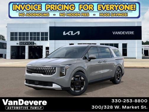 Ceramic Silver 2026 Kia Carnival EX