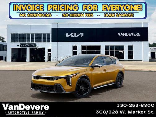 Sparkling Yellow 2026 Kia K4 GT-Line Turbo