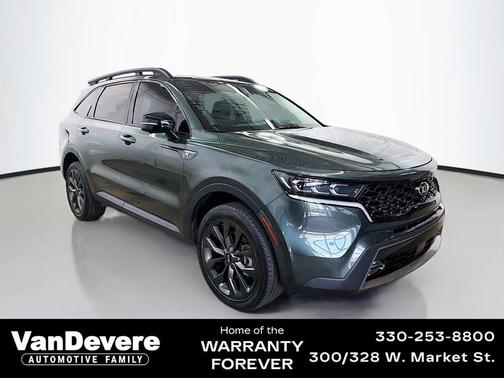 Aruba Green 2021 Kia Sorento SX