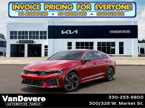 Runway Red 2026 Kia K5 GT-Line