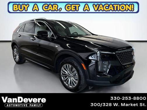 Stellar Black Metallic 2025 Cadillac XT4 Premium Luxury