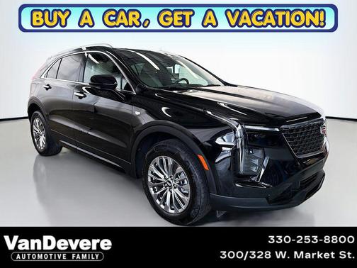 Stellar Black Metallic 2025 Cadillac XT4 Premium Luxury