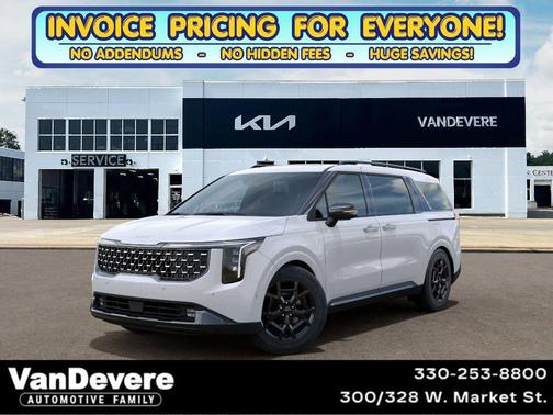 Snow White Pearl 2026 Kia Carnival SX