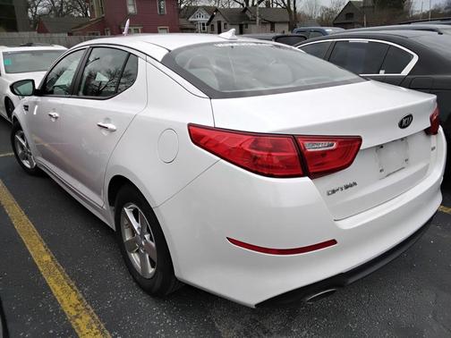 Snow White Pearl 2015 Kia Optima LX