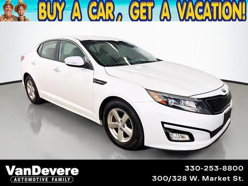 Snow White Pearl 2015 Kia Optima LX
