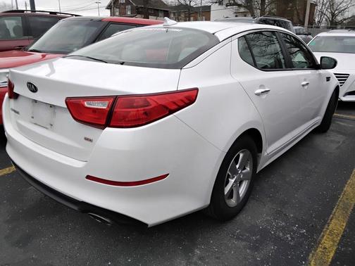 Snow White Pearl 2015 Kia Optima LX