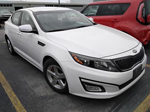 Snow White Pearl 2015 Kia Optima LX