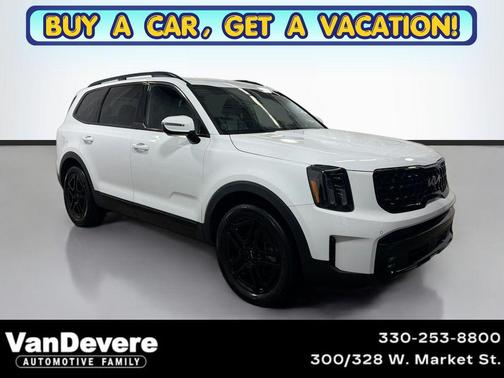 Glacial White Pearl 2024 Kia Telluride SX X-Line