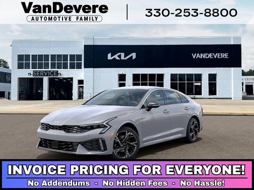 Wolf Gray 2026 Kia K5 GT-Line