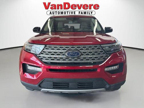 Red Metallic 2023 Ford Explorer Limited