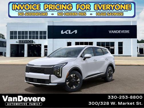Snow White Pearl 2026 Kia Sportage Hybrid LX