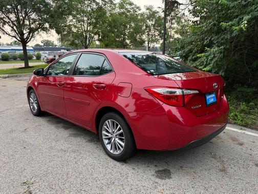 Barcelona Red Metallic 2014 Toyota Corolla LE Plus