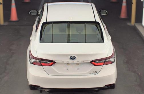 White 2022 Toyota Camry LE