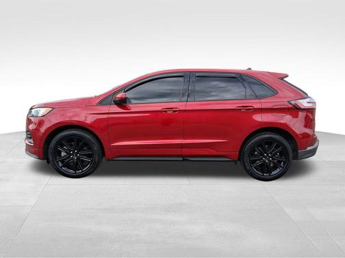 Rapid Red Metallic Tinted Clearcoat 2022 Ford Edge ST Line