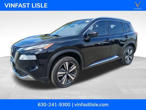 Super Black 2021 Nissan Rogue Platinum
