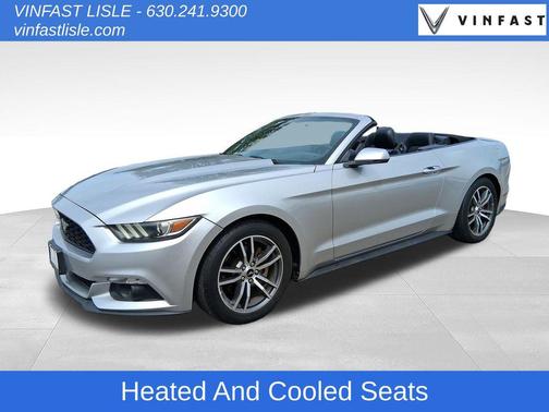 Ingot Silver 2015 Ford Mustang EcoBoost Premium