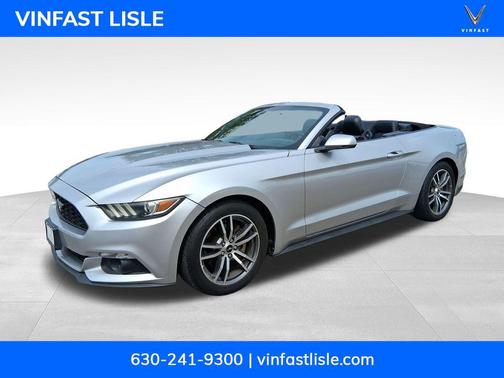 Ingot Silver 2015 Ford Mustang EcoBoost Premium