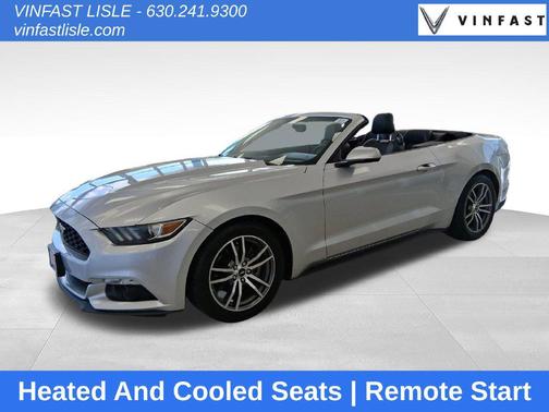 Ingot Silver 2015 Ford Mustang EcoBoost Premium